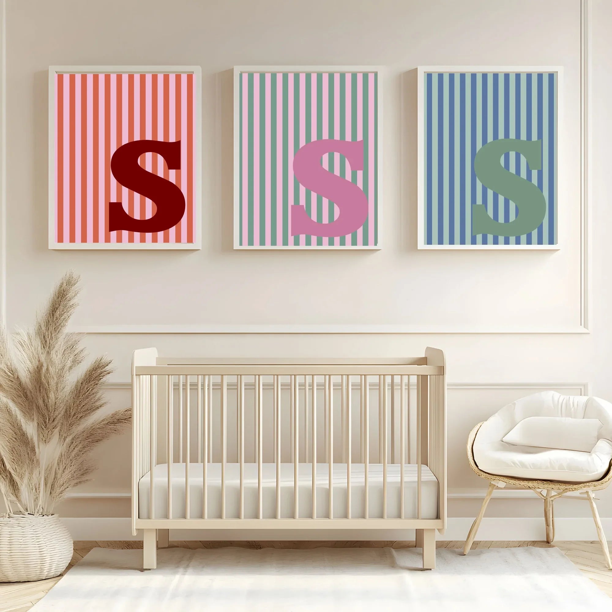 Personalised Christmas My Little Pudding Forever Print | Double Sided | Red & Pink - Larosier Prints