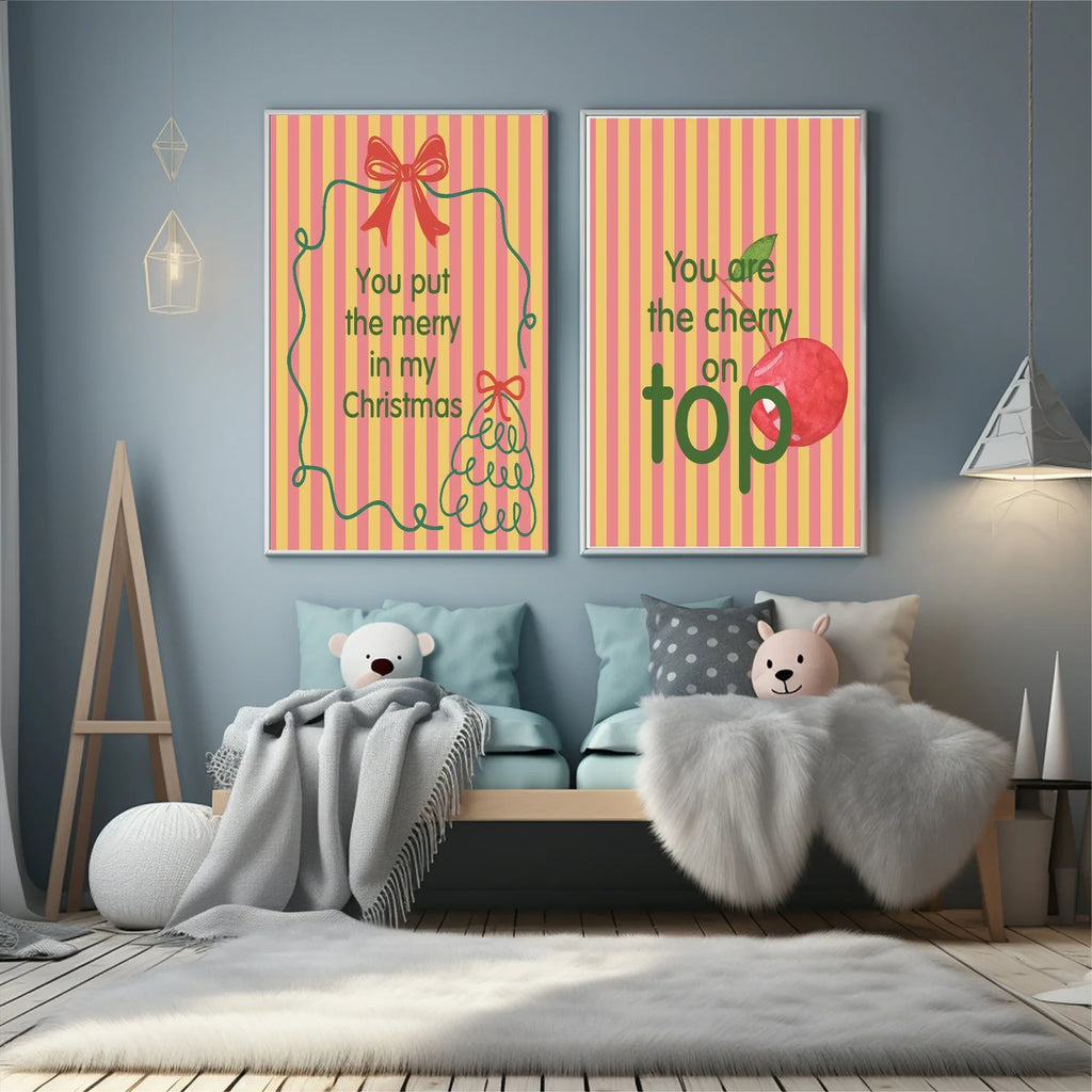 Christmas Romantic Forever Print | Double Sided - Larosier Prints