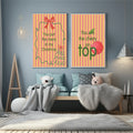 Christmas Romantic Forever Print | Double Sided - Larosier Prints