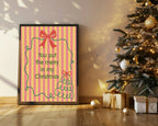 Christmas Romantic Forever Print | Double Sided - Larosier Prints