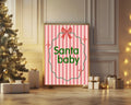 Christmas Santa Baby Forever Print | Double Sided - Larosier Prints