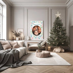 Christmas Border Happy holidays Photo Print - Larosier Prints