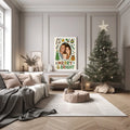 Bright Christmas Border Merry & Bright Photo Print - Larosier Prints