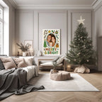 Bright Christmas Border Merry & Bright Photo Print - Larosier Prints