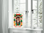 Christmas Border Merry & Bright Photo Print - Larosier Prints