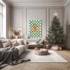 Christmas Gingerbread Print | Seasonal Wall Art - Larosier Prints