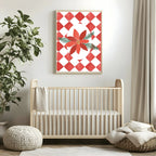Christmas Poinsettia Print | Seasonal Wall Art | Red Or Green - Larosier Prints