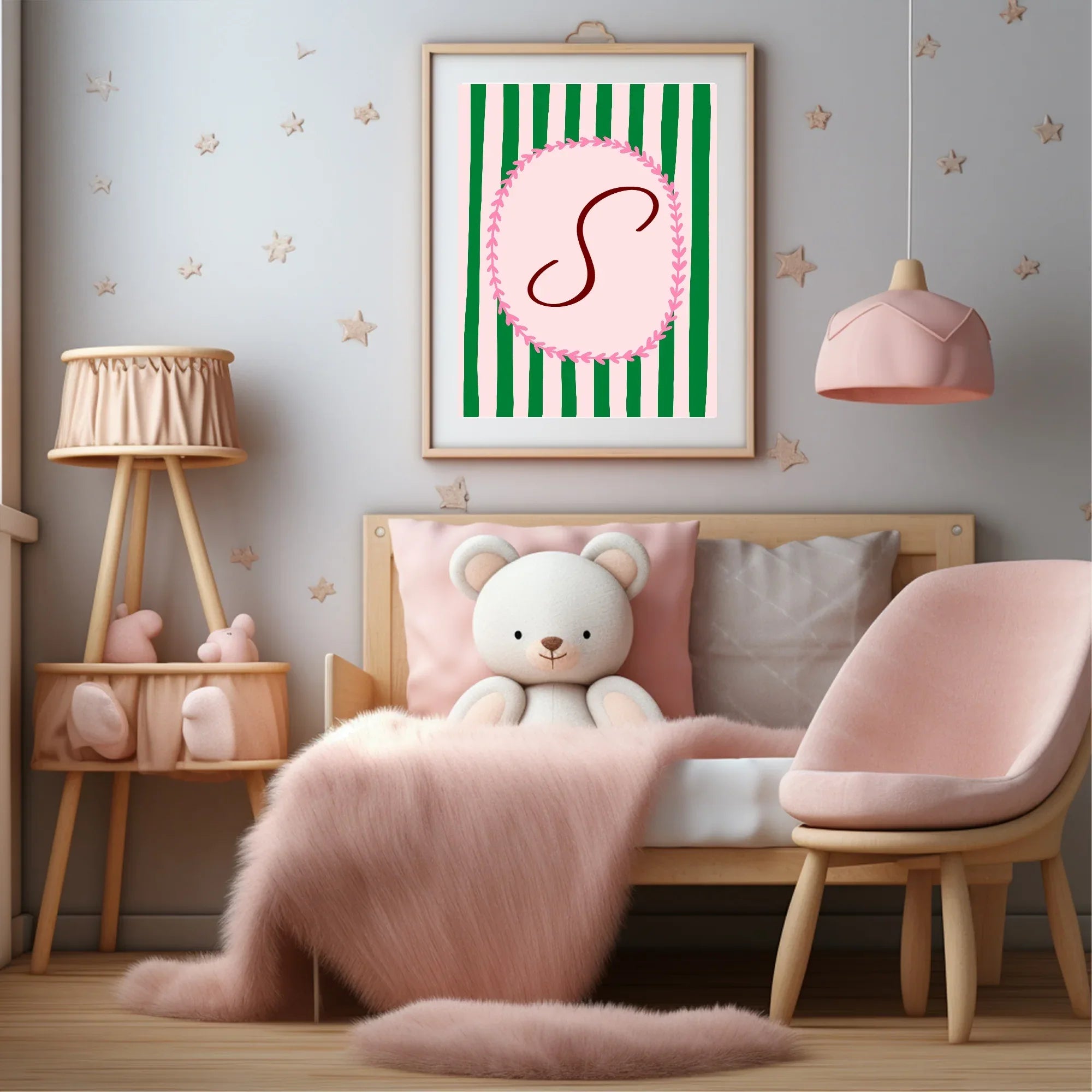 Personalised Whimsical Christmas Capybara Forever Print | Double Sided - Larosier Prints