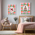Personalised Whimsical Christmas Tree Forever Print | Double Sided - Larosier Prints