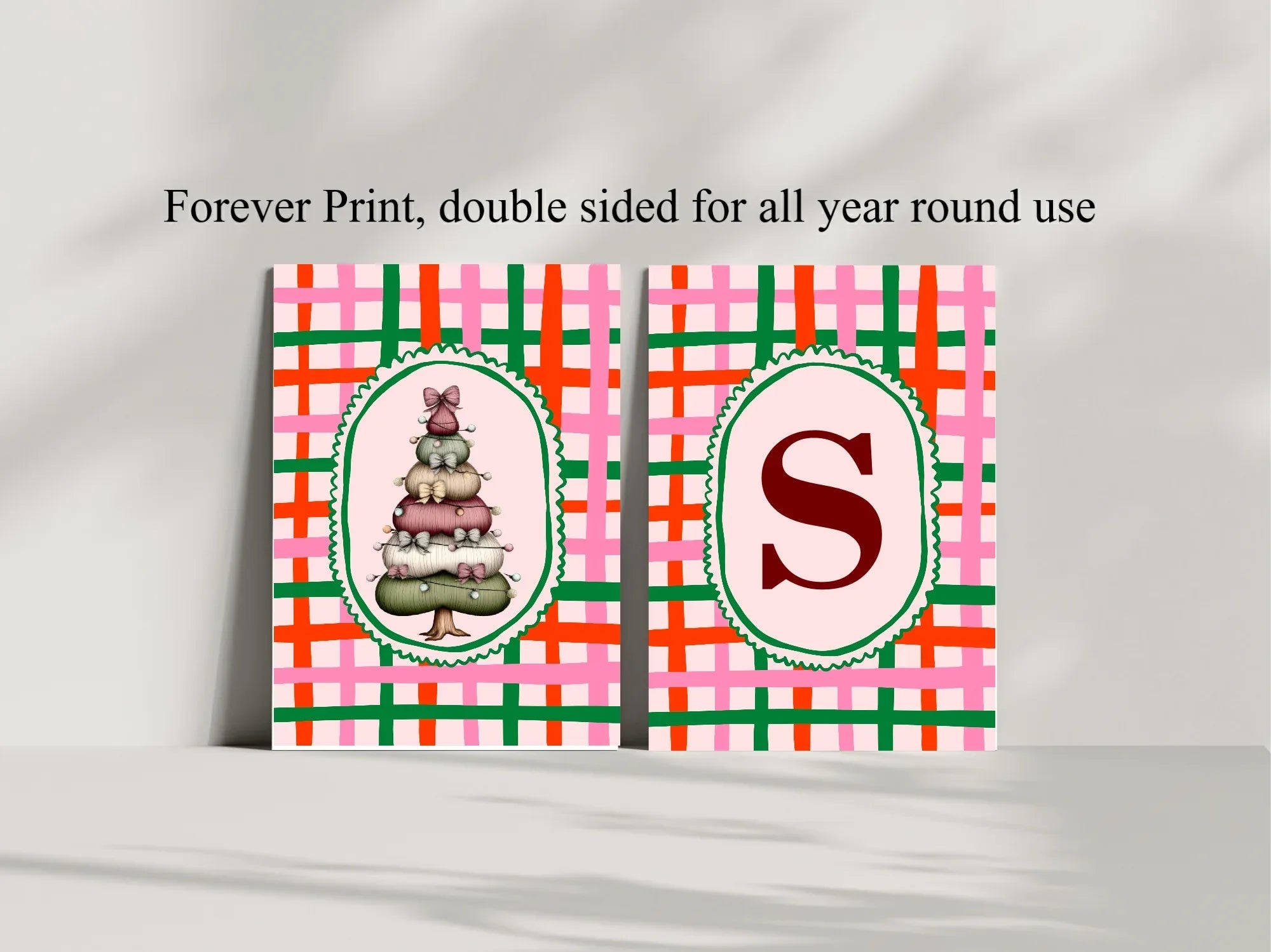 Christmas Tree Letter to Santa Kit inc Personalised Forever Print - Larosier Prints