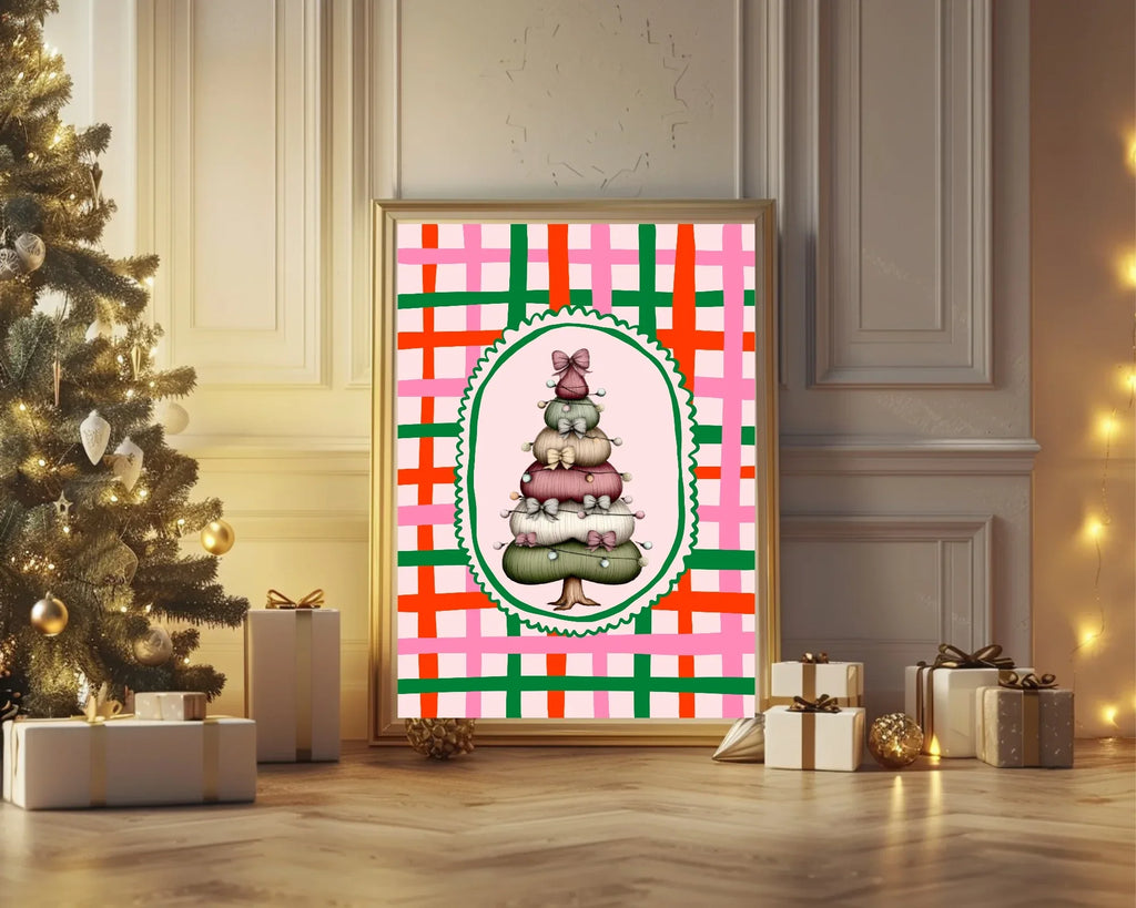 Christmas Tree Letter to Santa Kit inc Personalised Forever Print - Larosier Prints