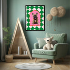 Christmas French Bulldog Letter to Santa Kit inc Personalised Forever Print - Larosier Prints