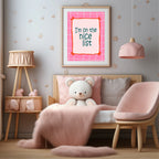 Christmas Pink Check Letter to Santa Kit inc Personalised Forever Print - Larosier Prints
