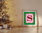 Personalised Christmas Cat Forever Print | Double Sided - Larosier Prints