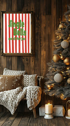 Jingle Bells & All That Jazz Christmas Print | Seasonal Wall Art - Larosier Prints