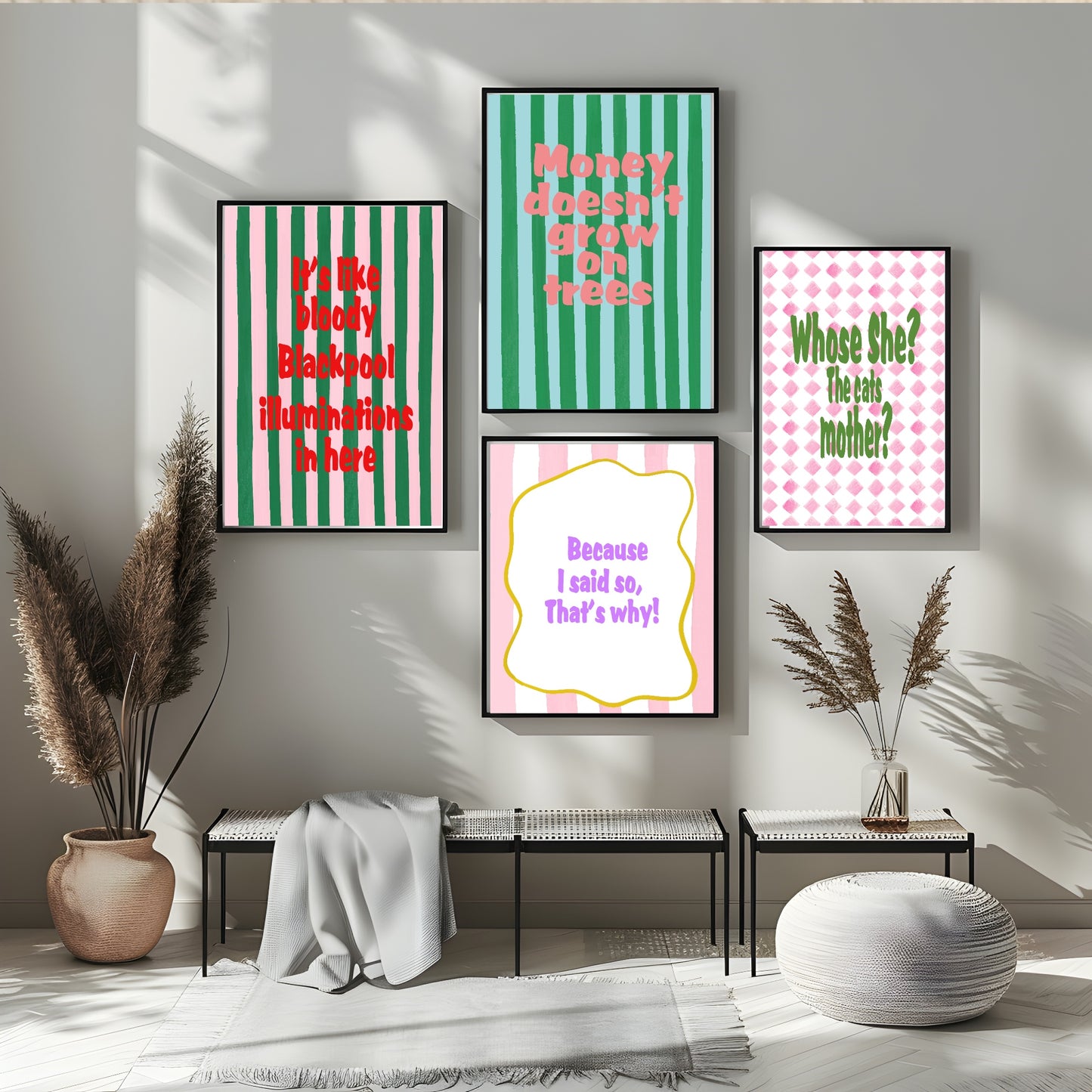 Blackpool Illuminations Print | Nostalgic Wall Art