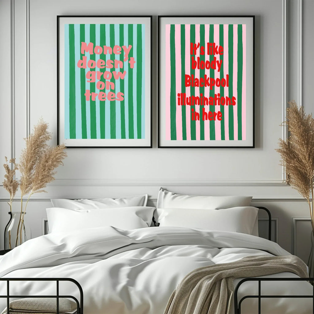 Blackpool Illuminations Print | Nostalgic Wall Art - Larosier Prints