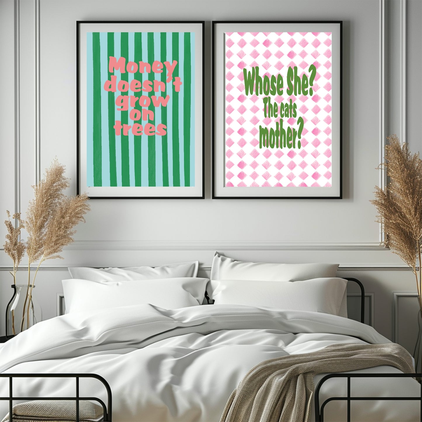 Money Doesn't Grow On Trees Print | Nostalgic Wall Art