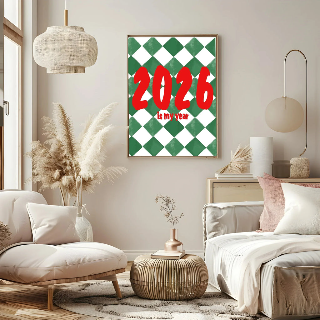 2026 Is My Year Print | Seasonal Wall Art - Larosier Prints