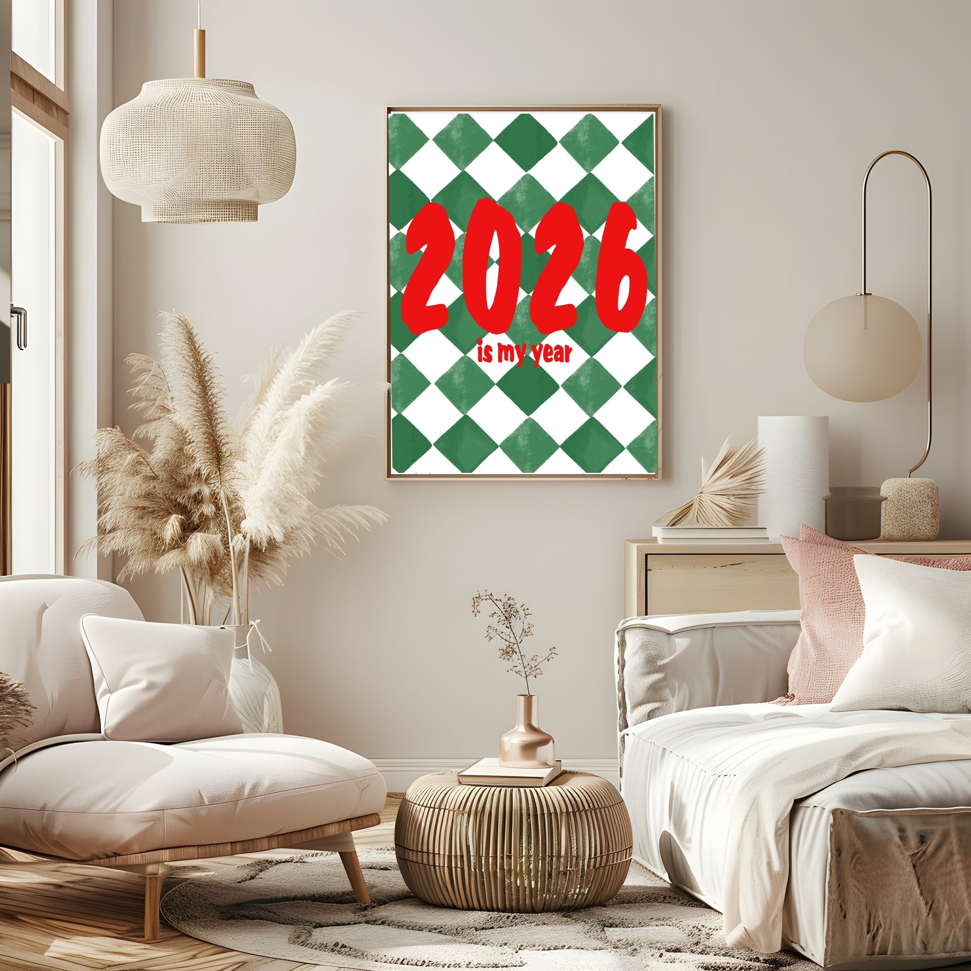 2026 Is My Year Print |  Seasonal Wall Art