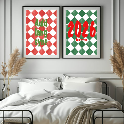 2026 Is My Year Print |  Seasonal Wall Art
