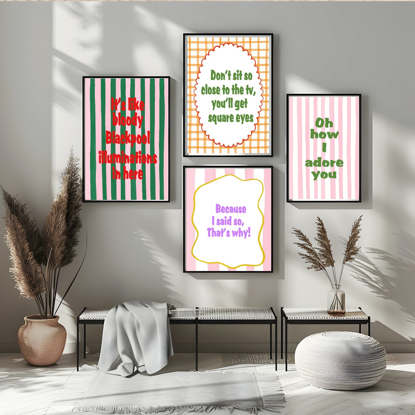 Because I Said So Print | Nostalgic Wall Art