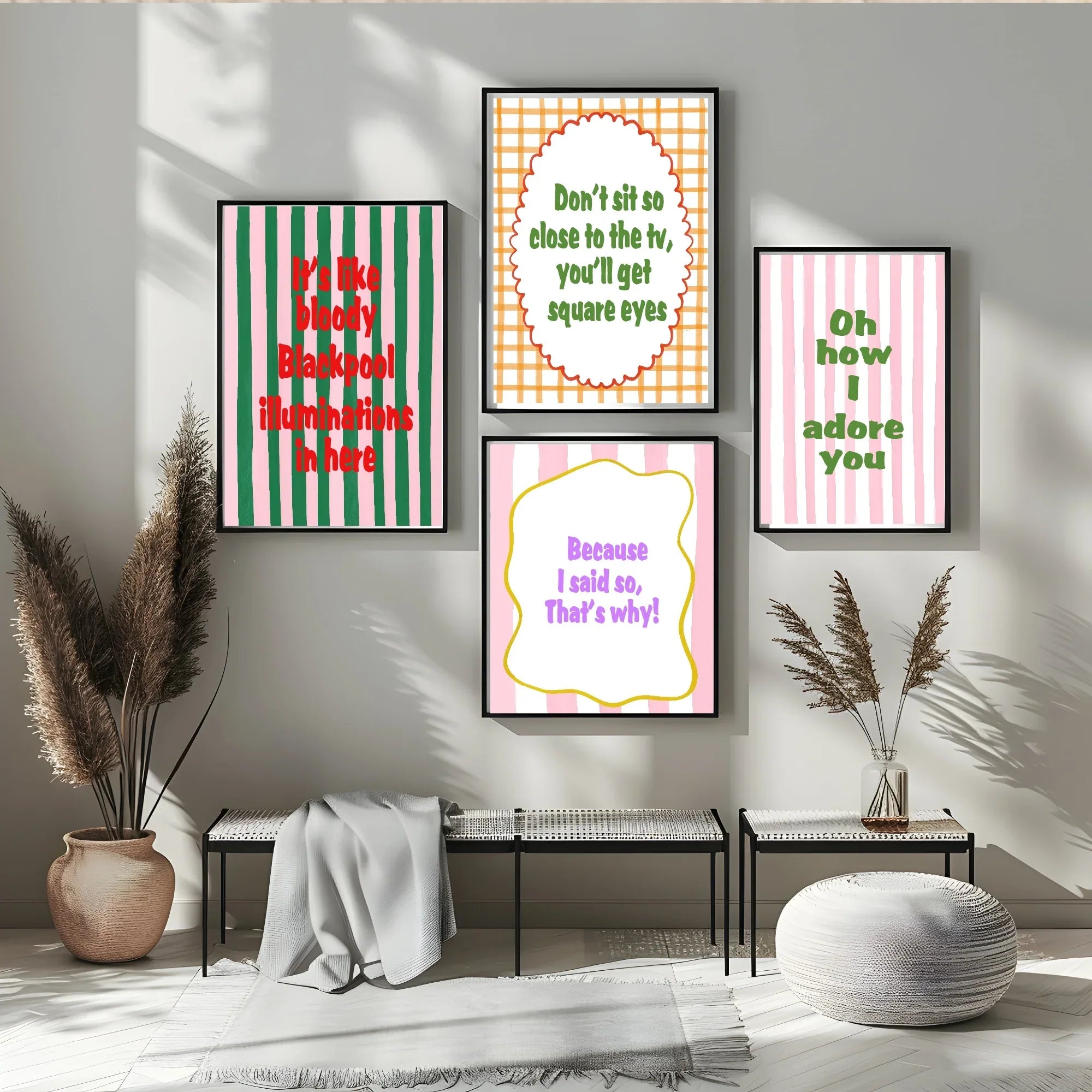 Because I Said So Print | Nostalgic Wall Art - Larosier Prints