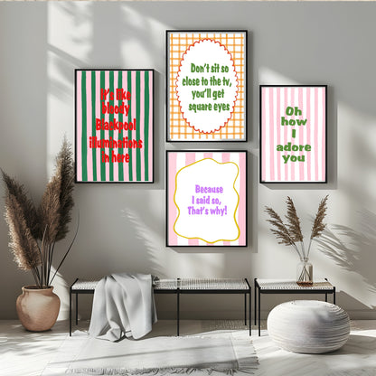 Because I Said So Print | Nostalgic Wall Art