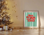 Merry Christmas You Filthy Animals Print | Seasonal Wall Art - Larosier Prints