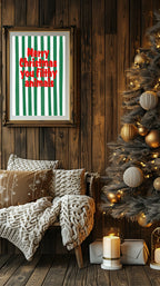 Merry Christmas You Filthy Animals Print | Seasonal Wall Art - Larosier Prints