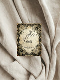 Black Rose Wedding Vow Books Set Of 2