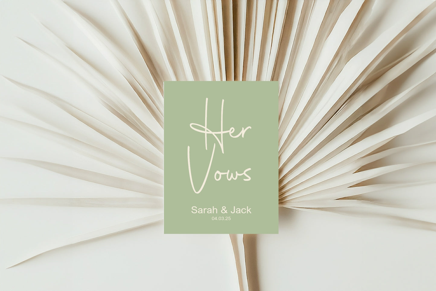 Willow Set Of Two Wedding Vow Books