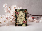 Gothic Floral Wedding Vow Books Set Of 2