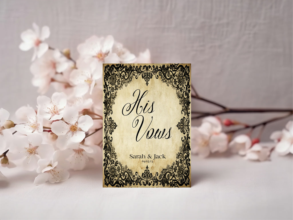 Black Lace Complete Wedding Signage Bundle