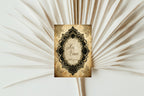 Lace Oval Wedding RSVP Cards | Pack Of 10 A6