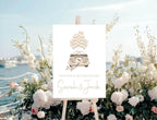 Look Who's Getting Hitched Funny Engagement Welcome Party Sign - Larosier Prints