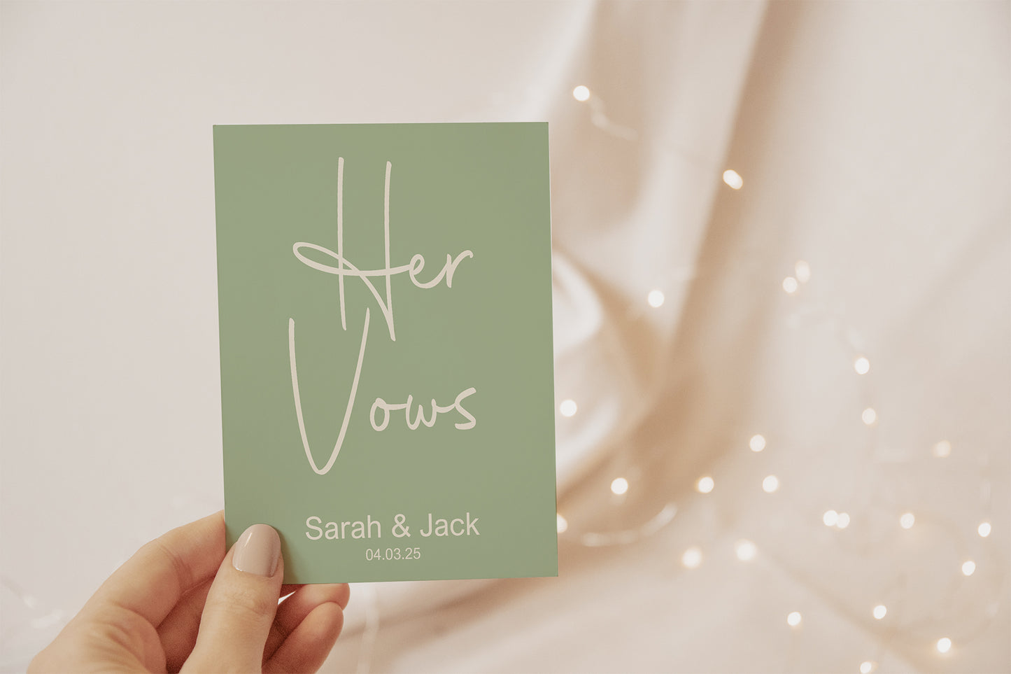 Willow Set Of Two Wedding Vow Books