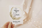 Boho Set Of Two Wedding Vow Books - Larosier Prints