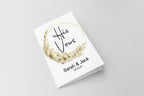 Boho Set Of Two Wedding Vow Books - Larosier Prints