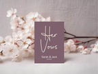 Heather Set Of Two Wedding Vow Books - Larosier Prints