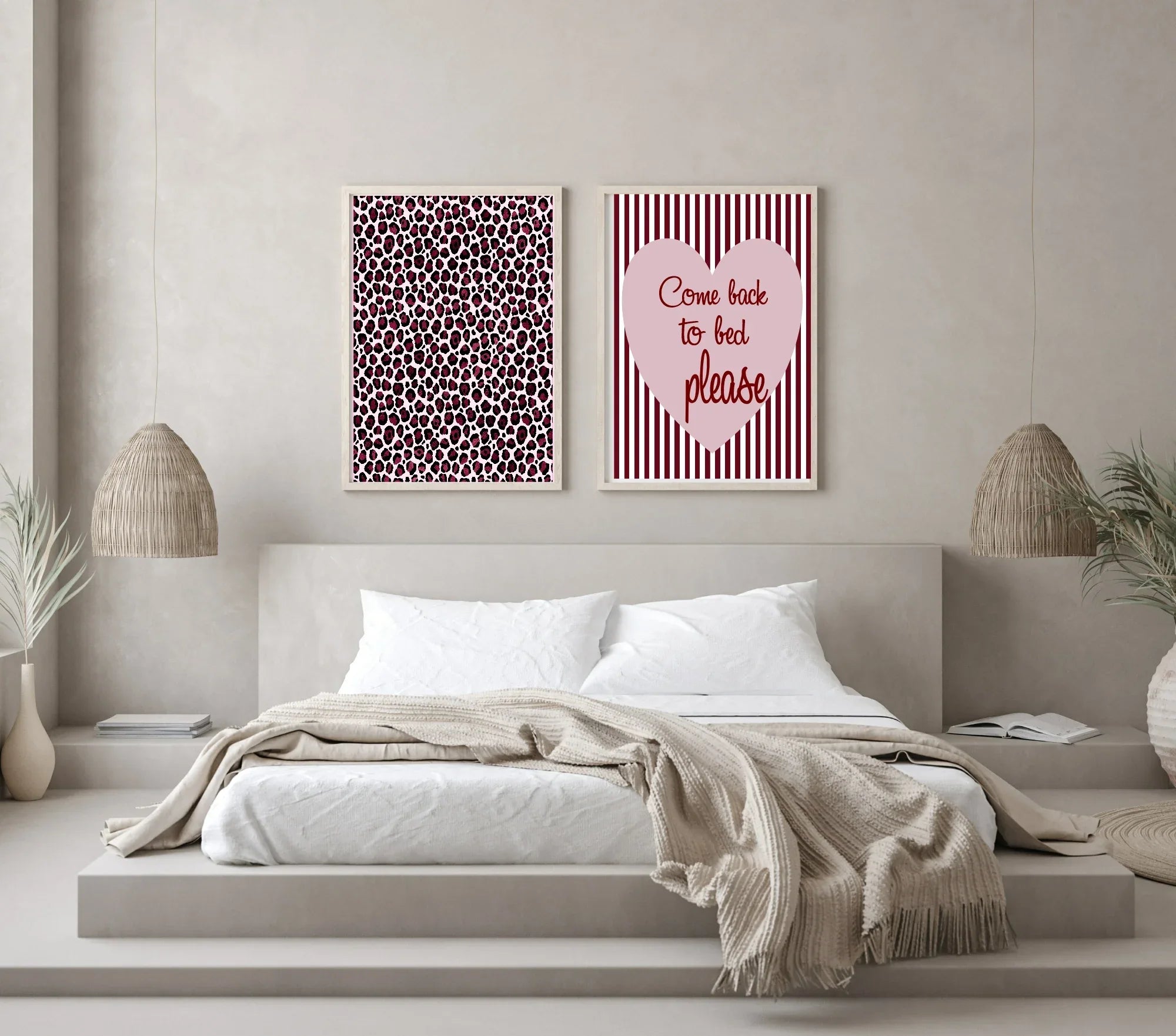 Leopard Print Wall Art | Colour Options - Larosier Prints
