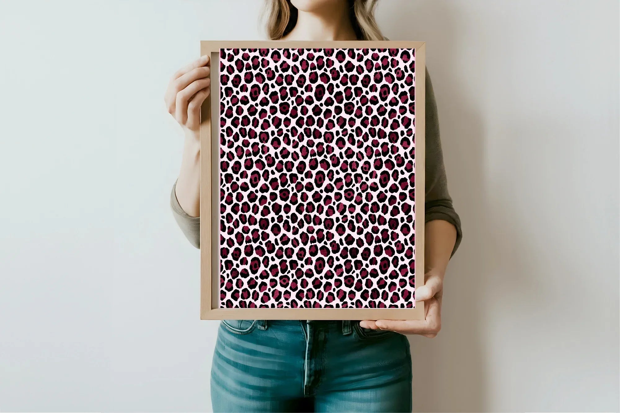 Leopard Print Wall Art | Colour Options - Larosier Prints