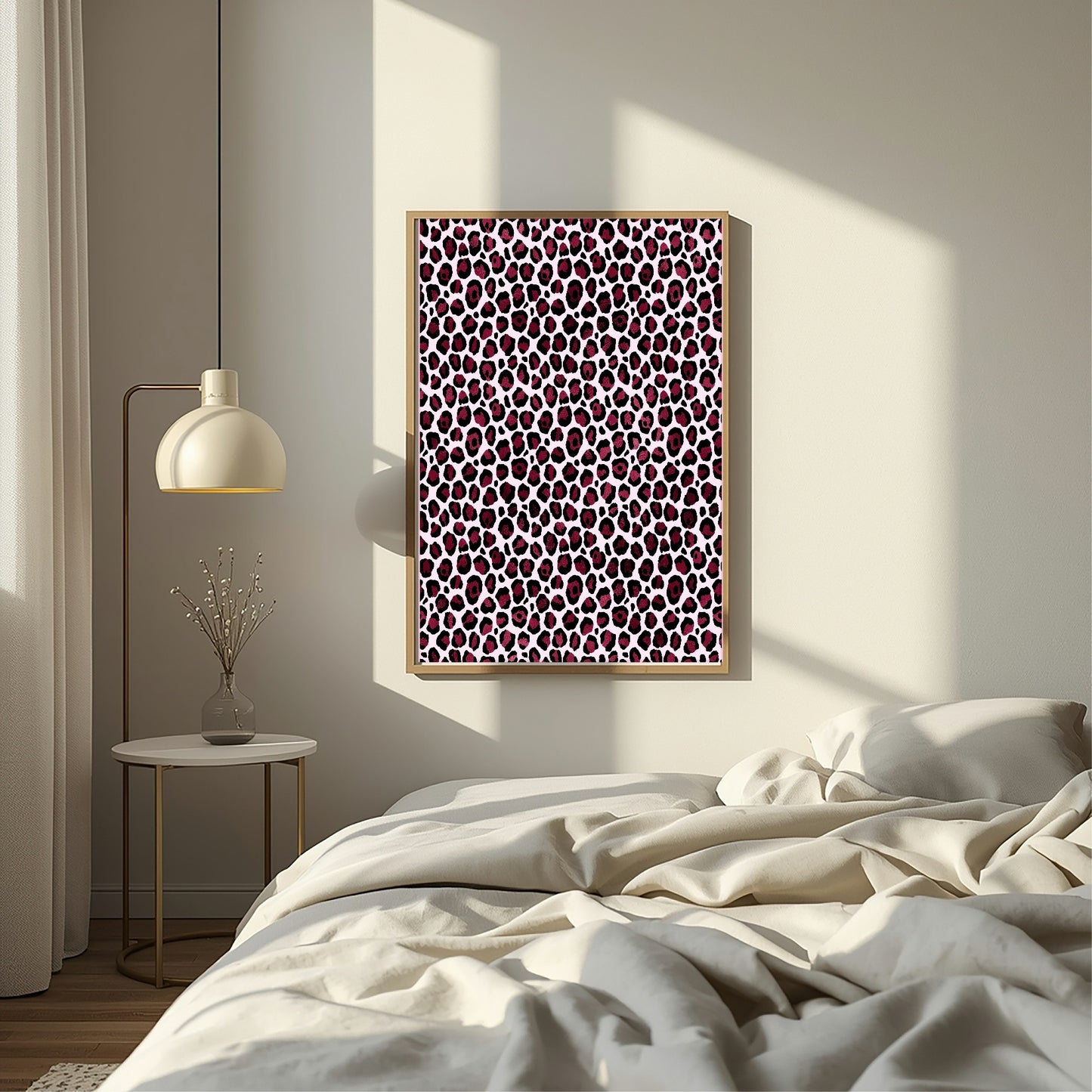 Leopard Print Wall Art | Colour Options