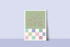 Personalised Sisters Print | Sibling Wall Art