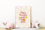 Happy Thoughts Print | Positive Wall Art