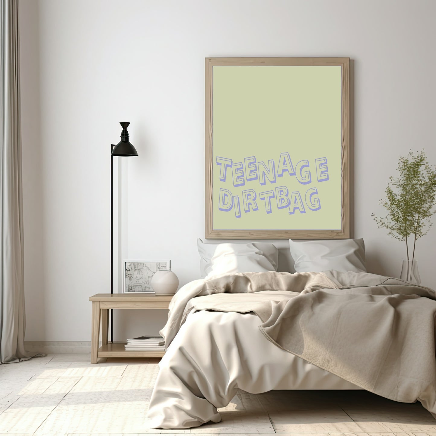 Teenage Dirtbag Print | Fun Wall Art
