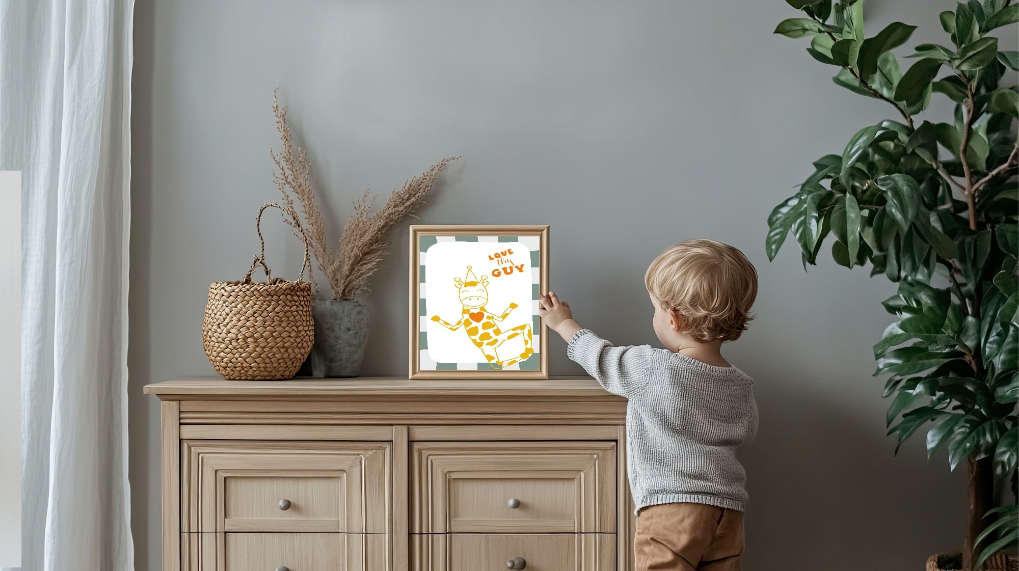 Love This Guy Print | Positive Wall Art