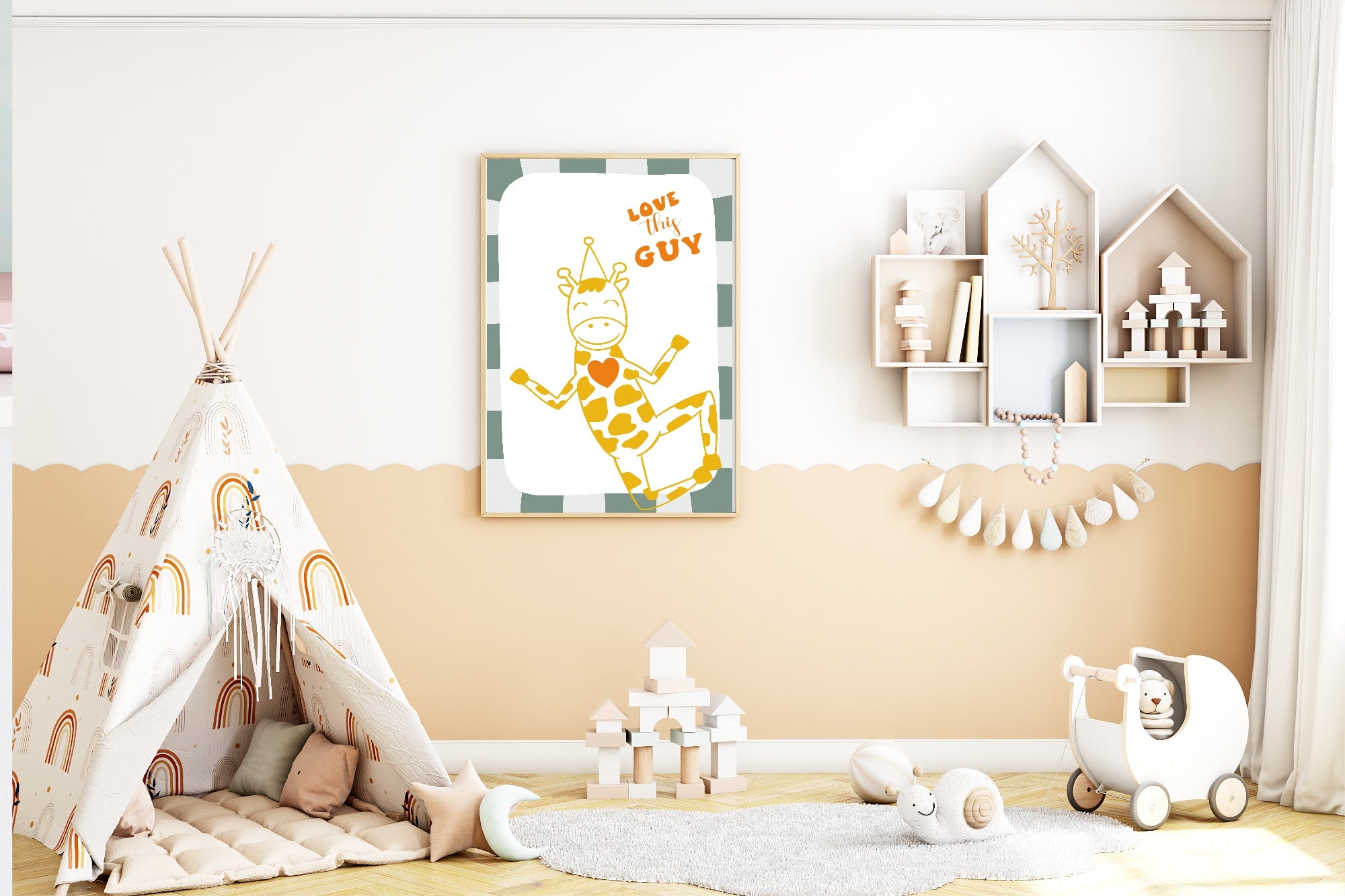 Love This Guy Print | Positive Wall Art