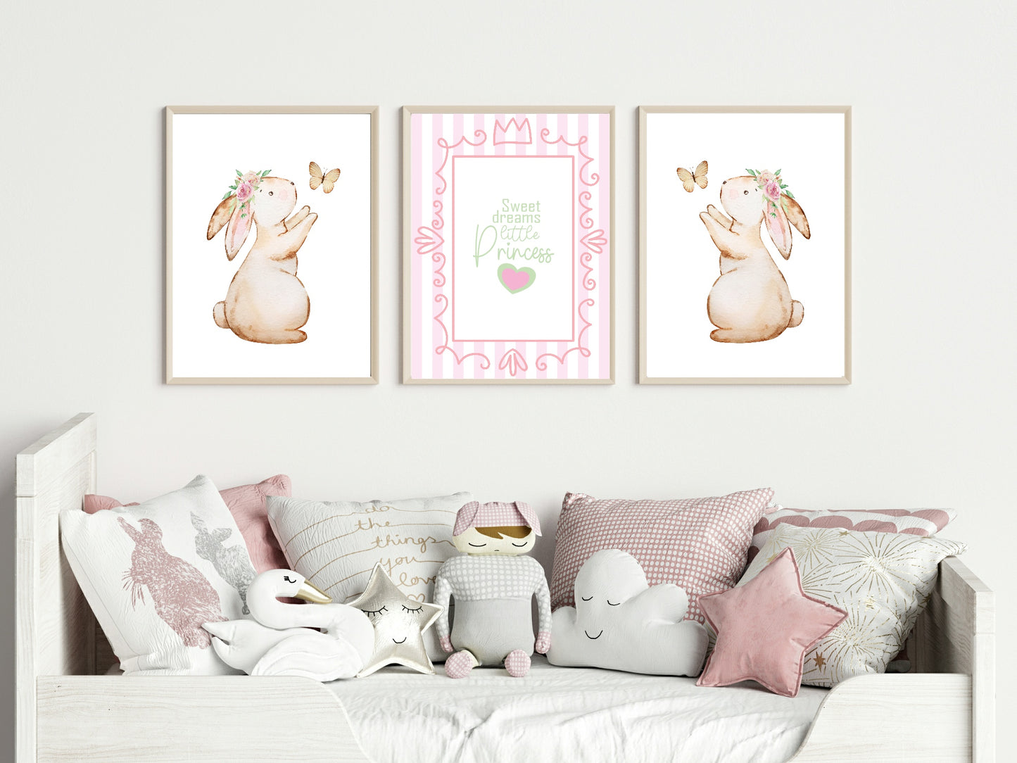 Sweet Dreams Little Princess Print | Kids Wall Art