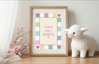 You Are All Kind Of Wonderful Print | Positive Wall Art